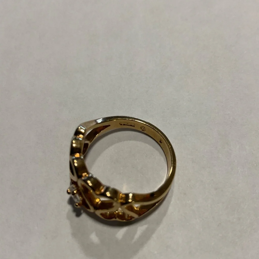Heart Ring with a Diamond - Picture 8 of 12